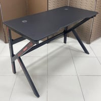 طاولة قيمنق خشب وحديد مقاس 80و100و120 سم أسود