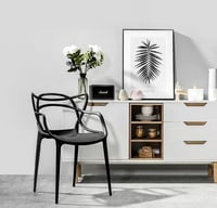 طقم 4 كراسي فايبر مودرن عدة ألوان