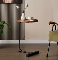 طاولة كوفي لون بني