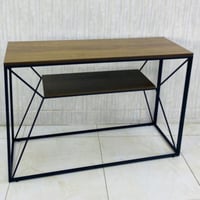 طاولة مدخل خشب لون جملي