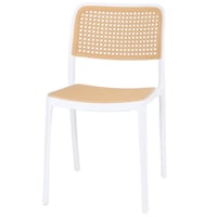 طقم 4 كراسي لون أبيض