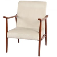 طقم 2 كراسي فخم بيج