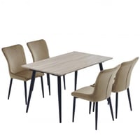 طقم طاولة واربع كراسي