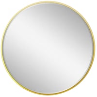 طقم 2 مرايا ضد الكسر لون أبيض مقاس 80 cm