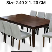 طقم طاولة طعام 10 كراسي ماليزي