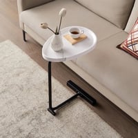 طاولة كوفي لون أبيض