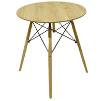 طاولة خشب مقاس 70 cm لون خشبي