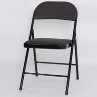 طقم 6 كراسي قماش لون أسود