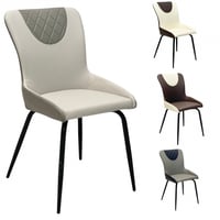 طقم 2 كراسي جلد عدة ألوان