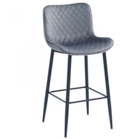 كراسي بار مخمل متعدد الألوان