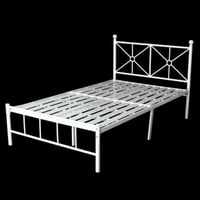 سرير ابيض (40-200-120) سم