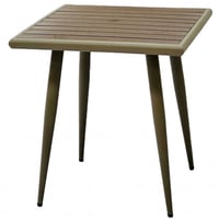 طقم 4 كرسي بني