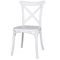 طقم 4 كراسي أبيض