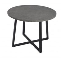 طاولة دائرية رمادي