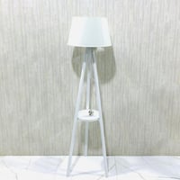 ابجورة طويلة تركي طويلة مزودة برف لون أبيض