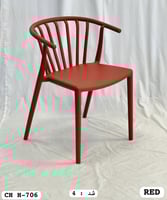 طقم 4 كراسي فايبر عدة ألوان