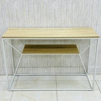 طاولة مدخل خشب لون خشبي