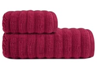 منشفة مموجة من منصورة قطن 100%