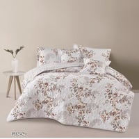 طقم مفرش مفرد ونصف 4 قطع