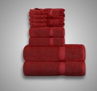 بكج 10 مناشف قطن 100%