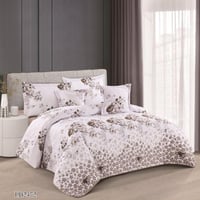 طقم مفرش مضغوط مزدوج 6 قطع