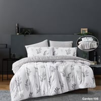 طقم مفرش سرير مزدوج 6 قطع