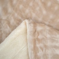 بطانية TAMILON وجهين مخمل وفرو