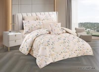 طقم مفرش صيفي 6 قطع مفرد ونصف