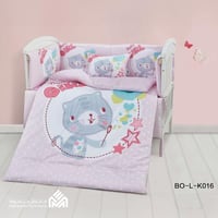 مفرش مواليد بحواجز 7 قطع