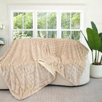 بطانية TAMILON وجهين مخمل وفرو