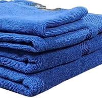 منشفة قطن مع نقشة خفيفة