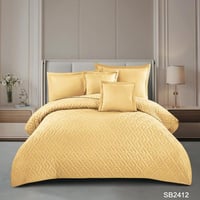 طقم مفرش مزدوج 6 قطع (اوتليت)