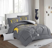 طقم مفرش 5 قطع مفرد و نصف