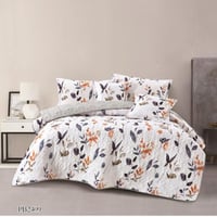 طقم مفرش مفرد ونصف 4 قطع