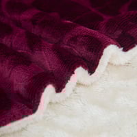 بطانية TAMILON وجهين مخمل وفرو