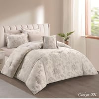 طقم مفرش صيفي مزدوج 7 قطع