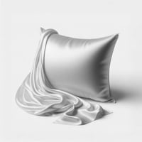 طقم أكياس مخدات حرير طبيعي 100% - 2 قطع