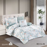 طقم مفرش السوسن مفرد (اوتليت)