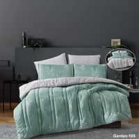 طقم مفرش صيفي مفرد ونصف 4 قطع