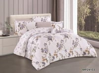 طقم مفرش 4 قطع مفرد ونصف