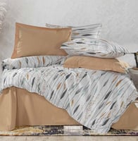 طقم لحاف تركي مزدوج قطني