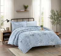 مفرش سرير صيفي مفرد ونصف 4 قطع