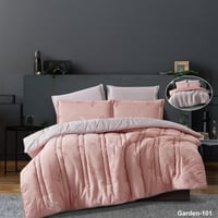 طقم مفرش سرير مزدوج 6 قطع