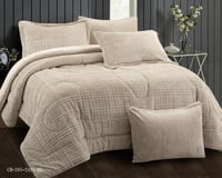 طقم مفرش شتوي 6 قطع مزدوج