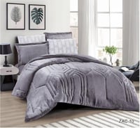 طقم مفرش شتوي مزدوج 6 قطع