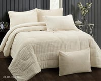 طقم مفرش شتوي 6 قطع مزدوج