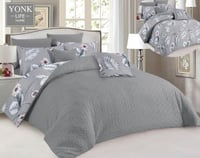 طقم مفرش 8 قطع مزدوج وجهين