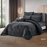 طقم مفرش شتوي 7 قطع مزدوج