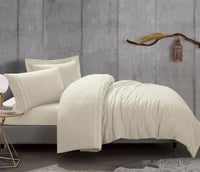 طقم مفرش فندقي مفرد 5 قطع