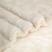 بطانية TAMILON وجهين مخمل وفرو